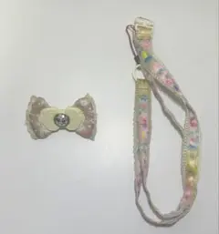 たまデコピアス ゆめみるチェンジリボン ストラップ付き たまごっちP's ピース たまごっち たまデコピアス ゆめみるチェンジリボン[バンダイ]《在庫切れ》