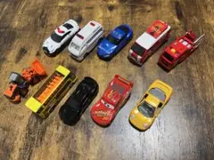 ミニカー 10台セット ライトニング・マックイーンなど