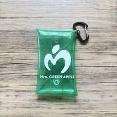 Mrs. GREEN APPLE クリアポーチ カラビナ付き エポスカード特典 - メルカリ