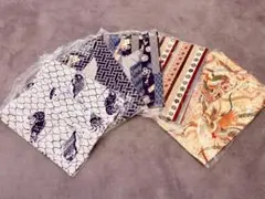 新品木箱入5客 龍峰窯 祥瑞花丸紋むすび皿 金彩赤絵 古伊万里様式