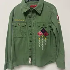 【最終値下げ】tommy girl ミリタリージャケット S オリーブグリーン