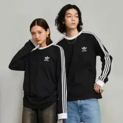 アディカラー スリーストライプス 長袖 Tシャツ