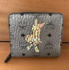MCM シルバー ウサギモチーフ 二つ折り財布のサムネイル
