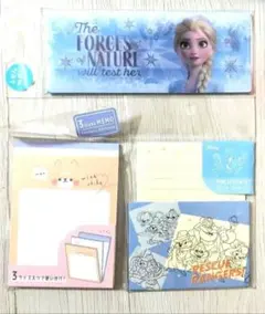 メモ帳　ふせん　ミニレターセット　まとめ売り　ディズニー　【新品・未使用】