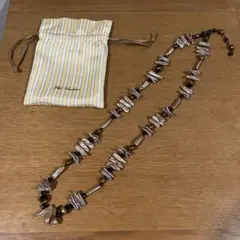 プラスヴァンドーム　淡水パールのロングネックレス