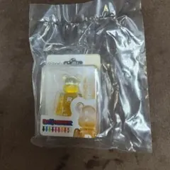 BE@RBRICK ベアブリックパッケージチャームコレクション2 　イエロー
