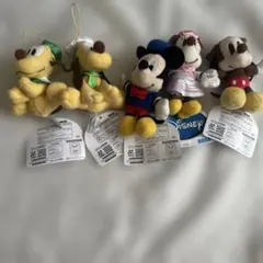 ディズニー マスコット ぬいぐるみ セット