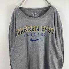 USA古着 NIKE ナイキ ロンT グレー