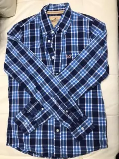 ★ホリスター ★チェック長袖シャツ