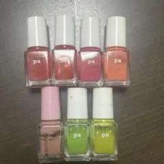pa ネイルカラーセット 7色