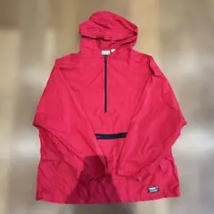 美品 80s 90s LLBean エルエルビーン 赤 アノラック パーカー