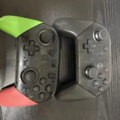 純正Nintendo Switch コントローラー 2個、動作正常、