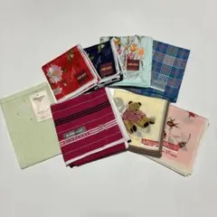 BURBERRY & KENZO 他　ハンカチセット　８枚