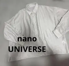 nano UNIVERSE シアーシャツ