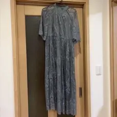 niana ドレス ハイネック総レース5分袖結婚式ワンピースドレス成人式同窓会