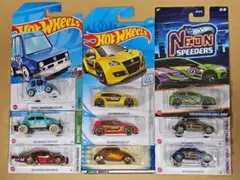 ホットウィール、フォルクスワーゲン9台セット