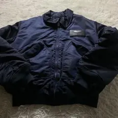 美品■アルファインダストリース フライトジャケット CWU-45ネイビー XL