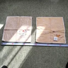 タグ付きLAURA ASHLEY タオルハンカチ 2枚セット新品未使用