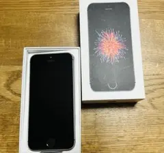 Apple iPhone SE スペースグレイ 本体のみ