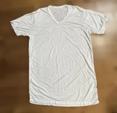ユニクロ　ヒートテック Vネック半袖Tシャツ Lサイズ ホワイト