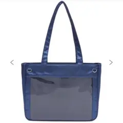 ハイキュー!! 影山飛雄 オールスター缶バッジ 痛バッグ WEGOサテンネイビー ハイキュー!! 影山飛雄 オールスター缶バッジ 痛バッグ WEGO