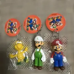 スーパーマリオ マスコットフィギュア マリオ ルイージ ノコノコ 3個セット