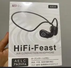 HiFi-Feast A806 ワイヤレスイヤホン　骨伝導イヤホン ブラック