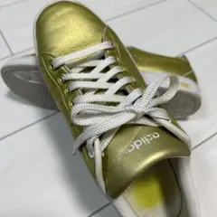 adidas ゴールドレザー スニーカー25.5センチ