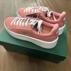 LACOSTE レディース スニーカー ピンク【新品未使用】ラコステ　シューズのサムネイル