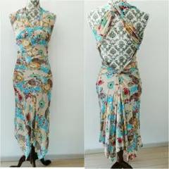 3,699円☆ドレスワンピース 花柄