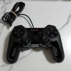エレコム　USB　ゲームパッド　13ボタン　ELECOM JC-U4013SBKのサムネイル