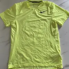 値下げ！！Nike DRI-FIT 蛍光イエロー Tシャツ M