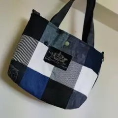 デニムリメイク　ショルダーにもなっちゃうトートバックシリーズ