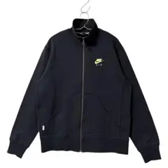 NIKE ナイキ ジップアップ スウェットジャケット ブルゾン グランジ 黒