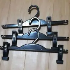 ボトムス用ハンガー クリップ式 3本セットのサムネイル