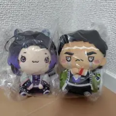 胡蝶しのぶ＆悲鳴嶼行冥 もちびこマスコット3 2体セット 鬼滅の刃