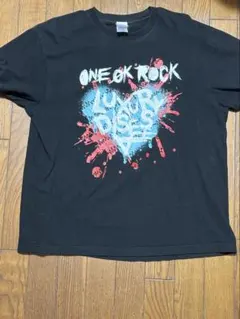 ONE OK ROCK ハートTシャツ Mサイズ - メルカリ