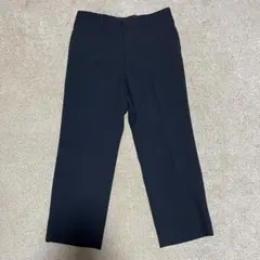 【美品】フュージョンクラブ メンズ スラックス ビジネス 紺 W85 股下65