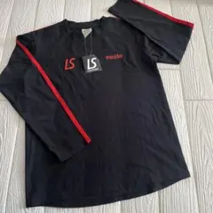 新品未使用　ルースイソンブラ　長袖　ロンT 160cm 赤×ブラック