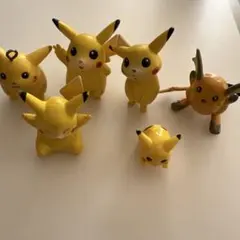 ピカチュウライチュウ　フィギュア 8体セット 2026年最新】ライチュウフィギュアの人気アイテム - メルカリ