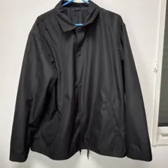 GU ブラック ナイロンジャケット