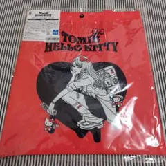 ギャル富江 キティ 伊藤潤二 エニマイくじ トートバッグ 富江×ハローキティ 赤