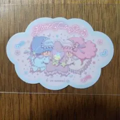 サンリオ キャラクターズ シールクッキー３　シール　リトルツインスターズ