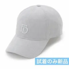 ★試着のみ新品★FRAY I.D バリエーションロゴ刺繍キャップ ライトブルー