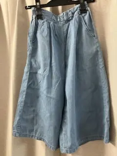 デニムワイドパンツ150cm