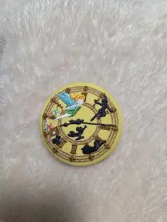 ディズニー刺繍缶バッジ　ティンカーベル