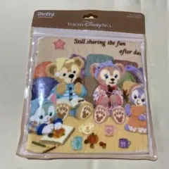 ダッフィー＆フレンズ オータム ウォッシュタオル 約34×35cm