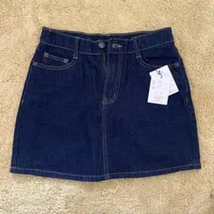 GRL ダークデニム ミニスカート