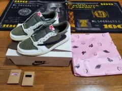 NIKE AJ1 Travis scott リバースオーリブ 26.5cm