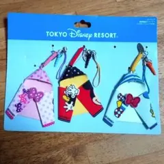 東京ディズニーリゾート ストラップ 3個セット